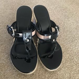 AUTHENTIC Burberry Sandal Wedges
